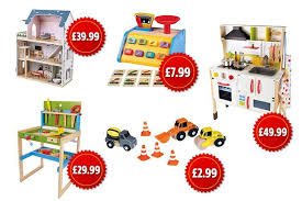 lidl's wooden toy range is back and it