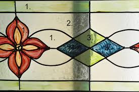 How to tape the glass for a shadow box picture frame; Faux Stained Glass Window Urban Cottage Living