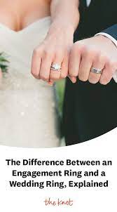 The Difference Between An Engagement Ring Vs Wedding Ring Explained Wedding Ring Etiquette Wedding Rings Engagement Rings