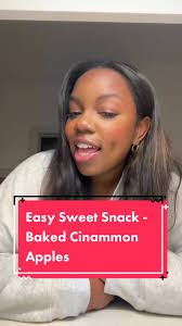My go-to when I want a sweet snack that still has fiber☺️ #snack  #bakedapples #wellness #pcos #hypothyroidism #snacktime #intuitiveeating  #sweettooth