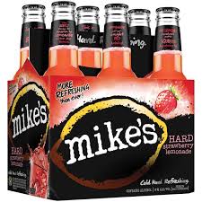 Mike's hard lemonade has 5 percent alcohol by volume. Mike S Hard Strawberry Lemonade 6 Pack Hy Vee Aisles Online Grocery Shopping