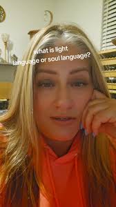 What is the significance of the light language through the front door?