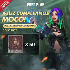 The reason for garena free fire's increasing popularity is it's compatibility with low end devices just as. Free Fire Latam Ar Twitter Feliz Cumpleanos A Nuestra Hacker Moco Para Celebrarlo Moco Te Regala 50 Fragmentos Si Inicias Sesion En Free Fire Https T Co Ju4kuullhi