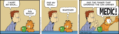 Garfield By Jim Davis For April 20 2020 Gocomics Com Garfield Comics Garfield Garfield And Odie