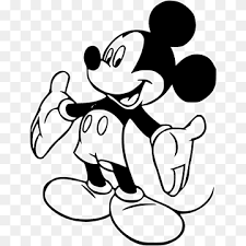 Seni Garis Mickey Mouse Minnie Mouse Menggambar Kartun Mickey Mouse Putih Mamalia Pensil Png Pngwing