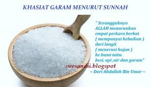 Dan kita menjadi tuan rumah tersebut.lakukan selama 3 hari berturut2. Tahukah Info Cara Betul Makan Garam