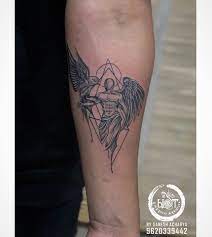 Geometric Guardian Angel Tattoo Guardian Angel Tattoo Inkblot Tattoo Guardian Angel Tattoo Designs