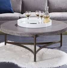 Dirksen Coffee Table Coffee Table Round Coffee Table Concrete Coffee Table