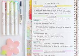 Stationery Study Notes Inspiration Study Hard Pretty Notes