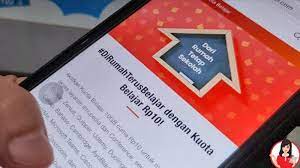 Untungnya, salah satu operator yang tahu bagaimana menawarkan harga paket internet murah, tri (3) juga dikenal tidak pelit dalam memberikan bonus kepada pelanggan setianya. Cara Mendapatkan Kuota Telkomsel 10 Gb Cuma Rp 10 Bisa Untuk Akses 21 Layanan Belajar Online Tribunnews Com Mobile