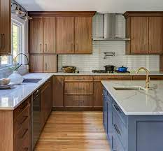 But people are becoming bolder when adding pops of color to their kitchens. 12 Kitchens That Wow With Wood Cabinets