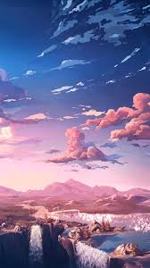 This hd wallpaper is about cherry blossom tree on cliff digital wallpaper, cherry blossom on cliff mountain, original wallpaper dimensions is 1920x1080px, file size is 278.43kb Anime Peaceful Wallpapers On Wallpaperdog