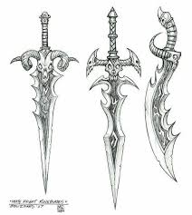 All I See Is Red Keith X Reader Chaper 10 Other Pictures Weapon Concept Art Sword Drawing Sword Design