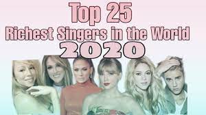 This is more interesting than the usual static list where everyone just earns more money due to investments and new businesses. The 25 Richest Singers In The World 2020 Youtube