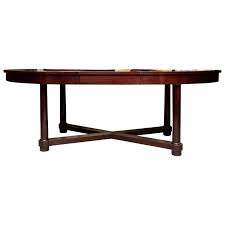 Iwell kitchen baker's rack with 1 cabinet and 8 hooks, microwave oven stand with storage, coffee bar with 4 shelves, kitchen islands with metal frame, kitchen storage cart, rustic brown. Barbara Barry Collection By Baker Oval Extension Dining Table For Sale At 1stdibs