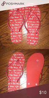 Flip Flops Aeropostale Red Flip Flops Worn A Few Times In