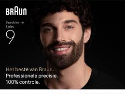 Braun Baardtrimmer Series 9, +7 Stylingtools, Power Boost & Levenslang  Scherpe ProBlade, 180 Min, 52 Lengtes, PrecisionWheel & Vergrendeling, ...
