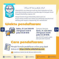 Maybe you would like to learn more about one of these? Pendaftaran Hsi Abdullahroy Angkatan 192 Abdullahroy Com