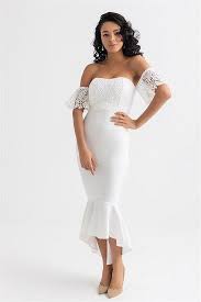 Etek Ucu Volan Ust Gupur Abiye Beyaz The Dress Elbise Modelleri Moda Stilleri