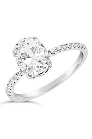 If you're not sure if what you're holding is precious or worthless, this information can help you find out. Sterling Silver Cubic Zirconia Oval Ring Sterling Forever