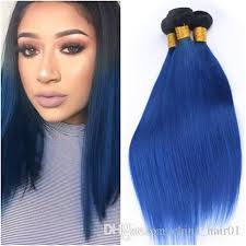 New hairband hairtalk halo blue ombre 100% human hair extensions 20 3/bl. 2021 Dark Blue Ombre Human Hair Bundles Ombre Straight Virgin Hair Extensions 1b Blue Dark Roots Ombre Brazilian Human Hair Weave Bundles From China Hair01 127 54 Dhgate Com
