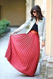 Comment Faire Une Jupe Plissee Tendance Et Chic Tuto Couture Jupe Longue Jupe Plissee Jupe Longue Plissee