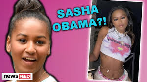 A tiktok dance video of former president barack obama's younger daughter, sasha, has gone viral across social media platforms. Sasha Obama Caught In Crop Top With A Tattoo Youtube
