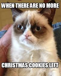 She does not have a recipe for them. Meme Creator Funny When There Are No More Christmas Cookies Left Meme Generator At Memecreator Org