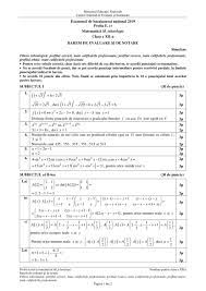 Află pe a1.ro baremele de corectare la simulare bacalaureat 2019. Edu Ro Simulare Bac 20 Martie 2019 Xi Xii Matematica Subiecte Si Bareme Mate Info Stiinte Tehnologic Pedagogic Proba E C Clasa A 11 A Si Clasa A 12 A Jitaruionelblog Pregatire Bac Si Evaluarea Nationala