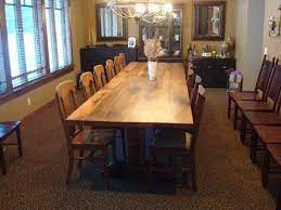 Modern dining tables, on the other hand, work great with pendant lighting fixtures. Farmhouse 12 Person Dining Table Novocom Top