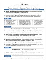 How confident are you feeling about your resume? Teacher Assistant Resume Sample Monster Com