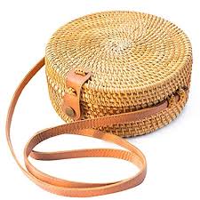 ナンタケットバスケット用インバッグ レザ rattan basket wicker butterfly mobile paper weaving cozy house elephants dinosaur stuffed animal paper crafts teddy bear. Buy Rattan Paradise Rattan Bags Women S Handwoven Round Wicker Handbag Woven Circle Basket Purse Brown At Amazon In