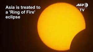 The next total solar eclipse visible from the. Ring Of Fire Solar Eclipse Seen From The Philippines Video Dailymotion