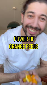 Don’t throw out orange peels.. 😯🤩 #lifehacks #orangepeels #selfcare  #plantsoftiktok #orange #diy