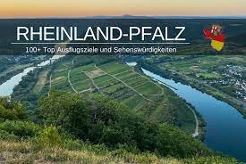 Für tolle sehenswürdigkeiten, erholsamen urlaub und spannende städte müsst ihr nicht weit fahren oder. 100 Sehenswurdigkeiten In Rheinland Pfalz Karte