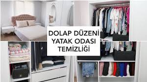 kiyafet dolabimi duzenliyorum dolap ici duzeni yatak odasi temizligi youtube