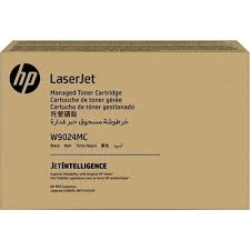 HP Black Managed Original LaserJet Toner Cartridge (W9024MC)