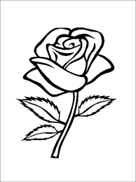 Fuzzy loves rose coloring pages! Rose Coloring And Printable Page Coloring Pages Rose Coloring Pages Flower Sketch Images Rose Clipart