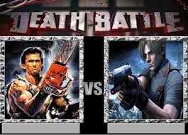 Hey leon said ash walking over to him with pikachu in his arms. Leon S Kennedy Vs Ash Williams Death Battle Fanon Wiki Fandom