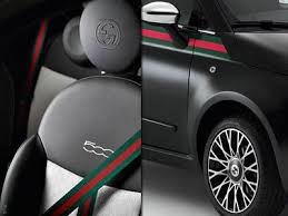 Fiat 500 By Gucci Interior And Alloys A Little Bit Beautiful Fiat 500 Gucci Fiat 500 Fiat