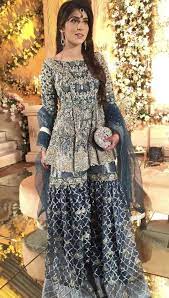Latest Pakistani Indian Gharara Wedding Dress Designs 2020 Style N Stylu St In 2021 Pakistani Wedding Dresses Pakistani Wedding Outfits Wedding Dresses For Girls