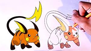 Pokemon Go - How To Draw Raichu Step By Step By Zartiex On Deviantart