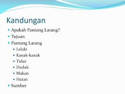 Agama hindu adalah agama yang paling tertua dalam sejarah perkembangan agama. Ppt Pantang Larang Powerpoint Presentation Free Download Id 2682473