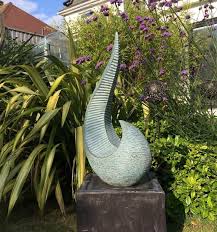 Ridge Garten Skulptur Limitierte Auflage Abstrakte Skulptur Garten Skulptur Innenskulptur Moderne Skulptur Bronze Skulptur Skulpturen Bronzeskulptur Gartenskulptur