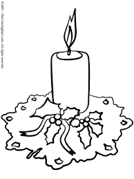 Your guide for all types of crafts. Christmas Candle Coloring Page 1 Audio Stories For Kids Free Coloring Pages Colouring Printables