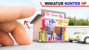 Walaupun desainnya cukup sederhana, teralis jendela minimalis yang satu ini tetap terlihat cantik, apalagi jika ditunjang dengan model dan bentuk. Keren Miniatur Konter Pulsa Replika Diorama Indonesia Youtube