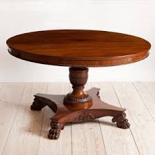 Antique Round Center Pedestal Table In Mahogany Northern Europe C 1850 Antique Side Table Antique Dining Tables Antique Table
