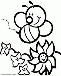This section has a lot of all animals colouring pages for kids, parents and preschool teachers. Bees Coloring Pages Coloring Home