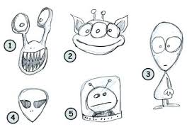 How To Draw Cartoon Aliens Alien Drawings Cartoon Drawings Art Drawings For Kids