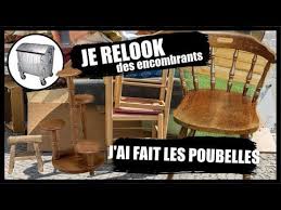 Je Relook Des Encombrants 4 Youtube Vieux Meubles Recyclage Objets Trouves